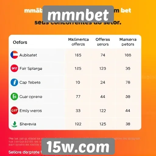 Comparação entre mmnbet e concorrentes do setor